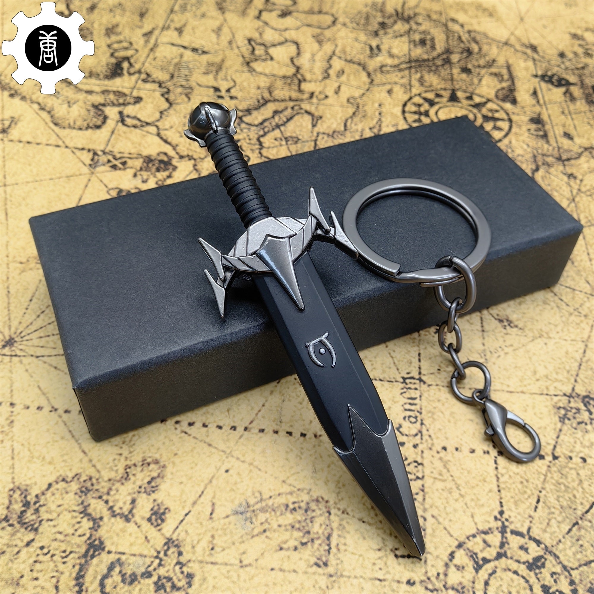 Dagon Razor Sword Mini Metal Replica EDC Knife - Tophatter Daily Deals