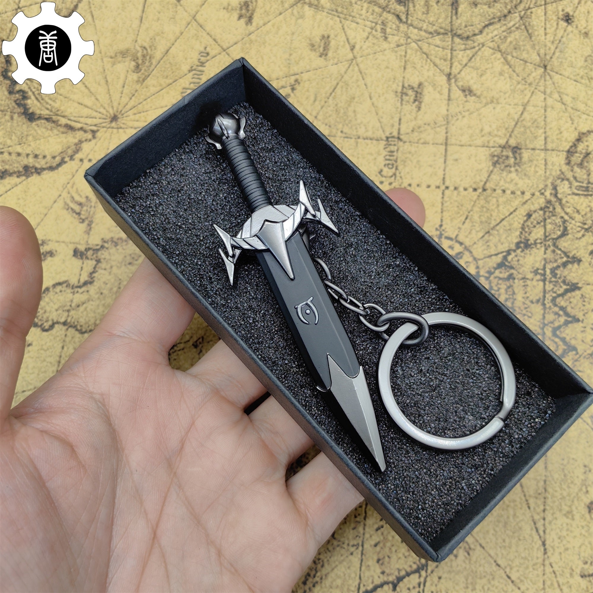 Dagon Razor Sword Mini Metal Replica EDC Knife - Tophatter Daily Deals