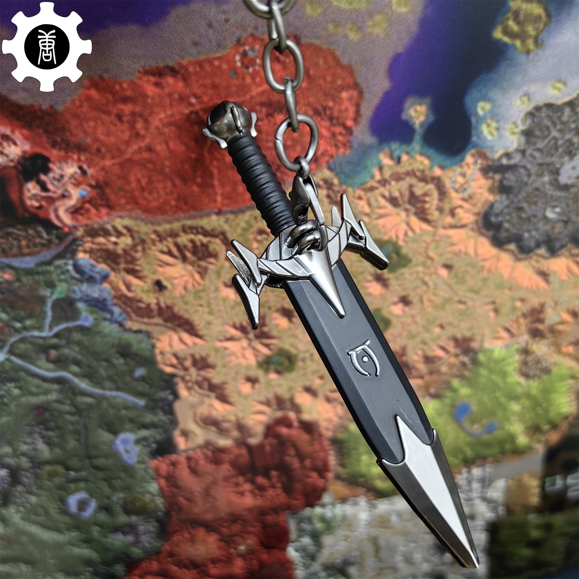 Dagon Razor Sword Mini Metal Replica EDC Knife - Tophatter Daily Deals