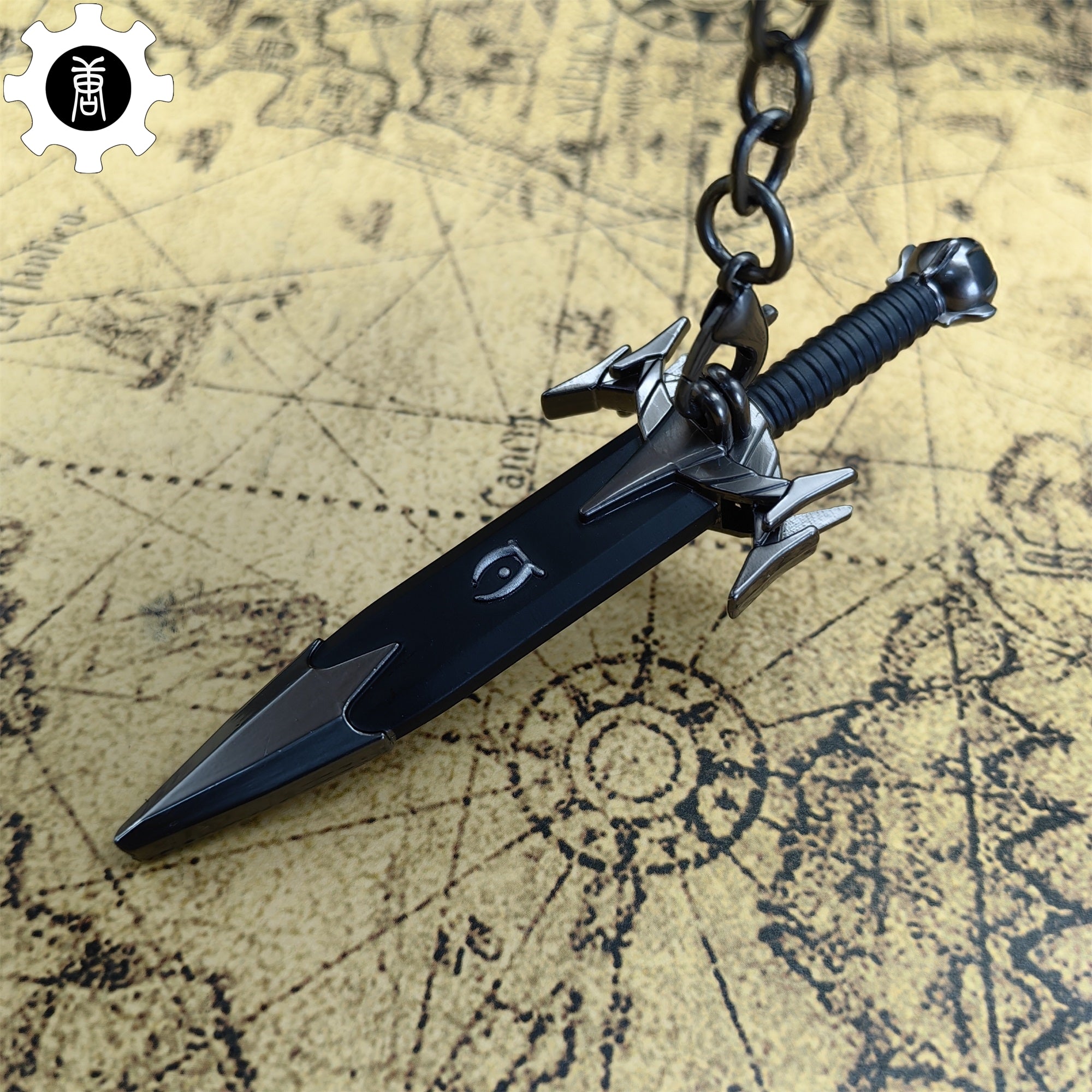 Dagon Razor Sword Mini Metal Replica EDC Knife - Tophatter Daily Deals