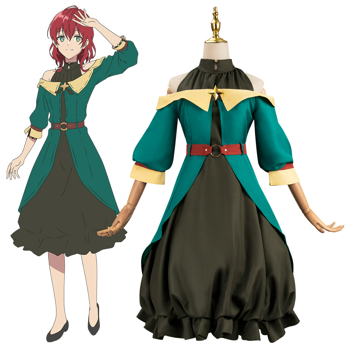 Dahlia in Bloom Dahlia Rossetti Cosplay Costume Costume - Tophatter Daily Deals