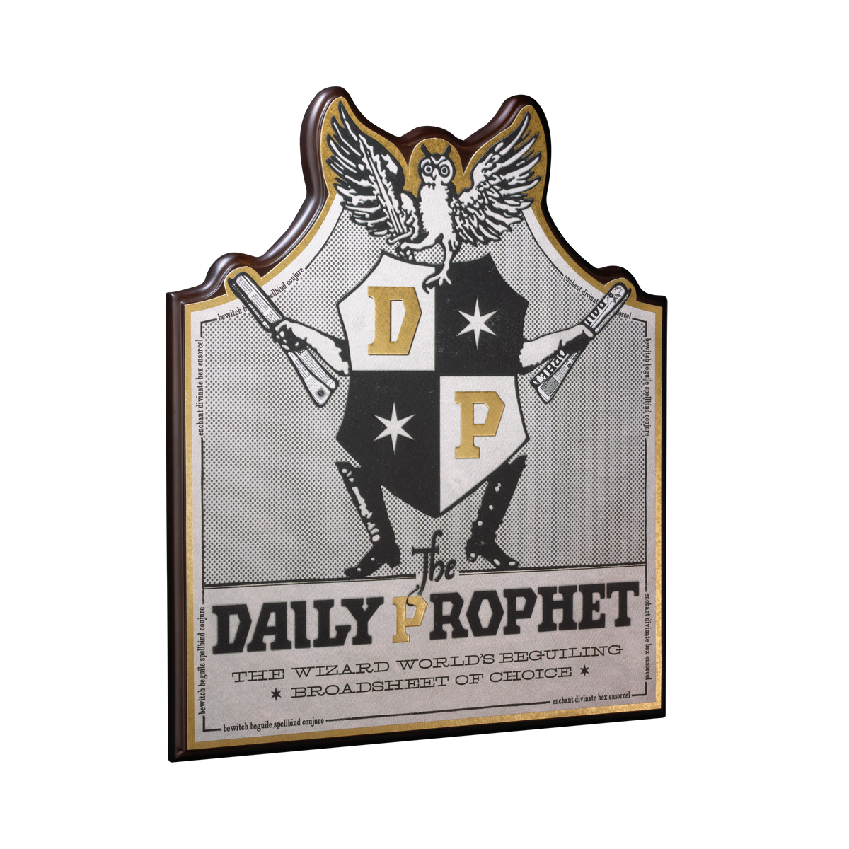 Daily Prophet Wall Plaque Wall Plaque - Tophatter Daily Deals
