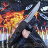 S2G Tactical Small 7" OTF Bullet HK Automatic Knife - REAL Layered Damascus Knife-OTF - Tophatter Daily Deals