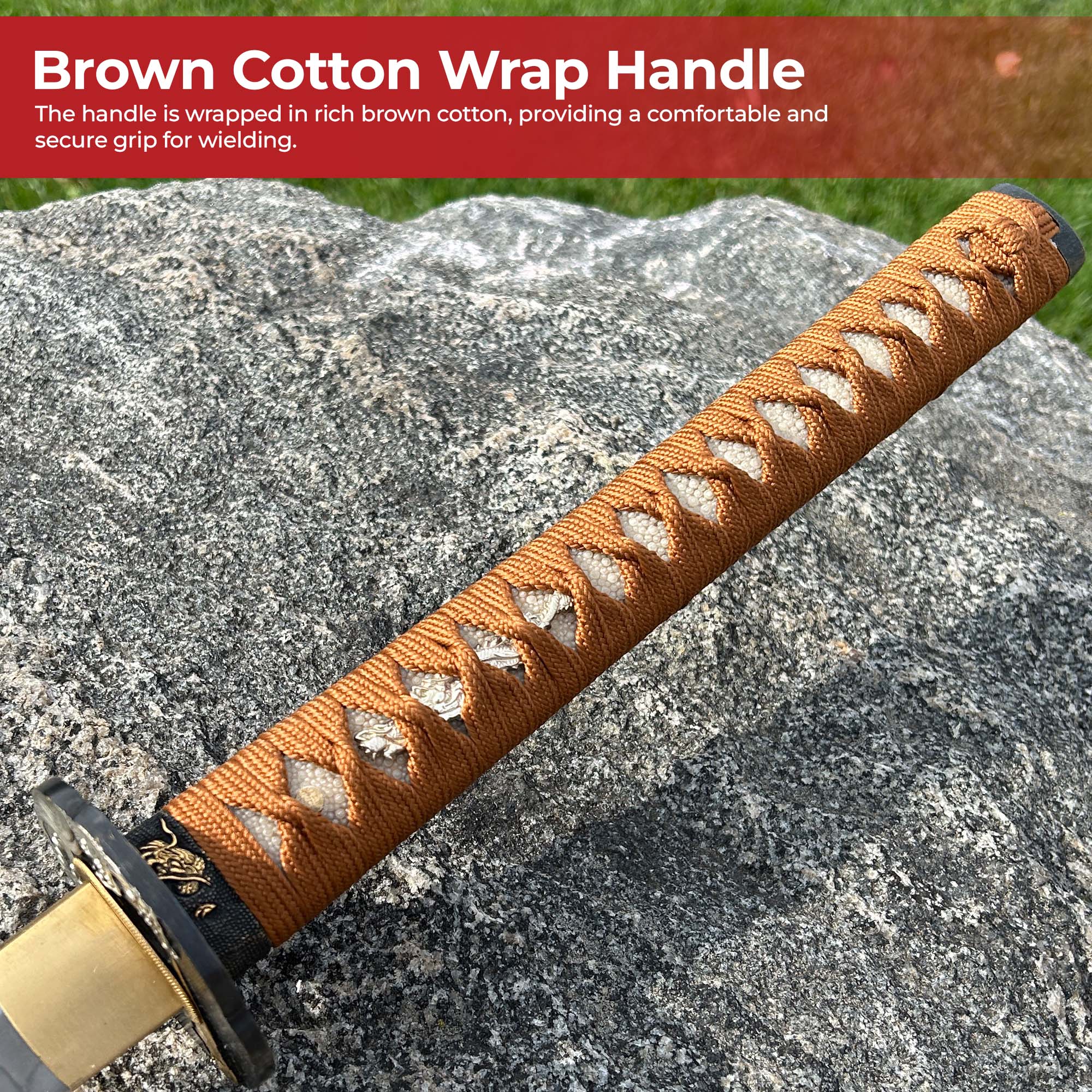 Dance of the Water Dragon 1060 Handmade Katana Swords - Tophatter Daily Deals