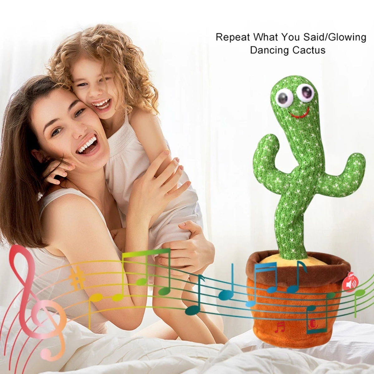 Dancing Cactus Mimicking Toy, USB-C Rechargeable Toys & Games - Tophatter Daily Deals