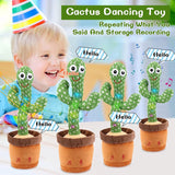 Dancing Cactus Mimicking Toy, USB-C Rechargeable Toys & Games - Tophatter Daily Deals