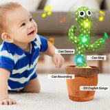 Dancing Cactus Mimicking Toy, USB-C Rechargeable Toys & Games - Tophatter Daily Deals