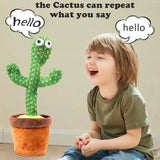 Dancing Cactus Mimicking Toy, USB-C Rechargeable Toys & Games - Tophatter Daily Deals