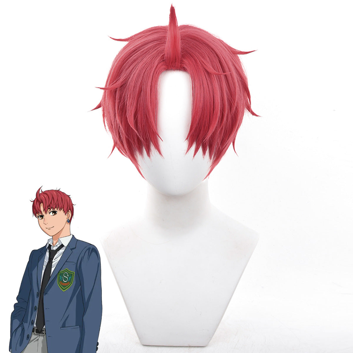 Dandadan Jin Enjoji Pink Cosplay Wig Wig - Tophatter Daily Deals