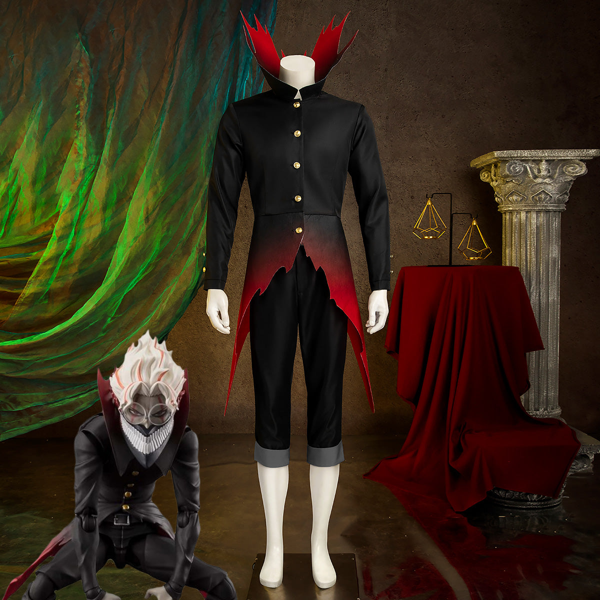 Dandadan Ken Takakura Okarun Wool Felt Edition Cosplay Costume Costume - Tophatter Daily Deals