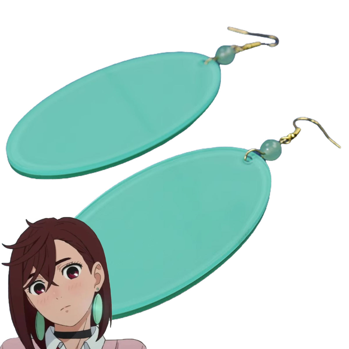 Dandadan Momo Ayase Earring Cosplay Accessory Prop Prop - Tophatter Daily Deals