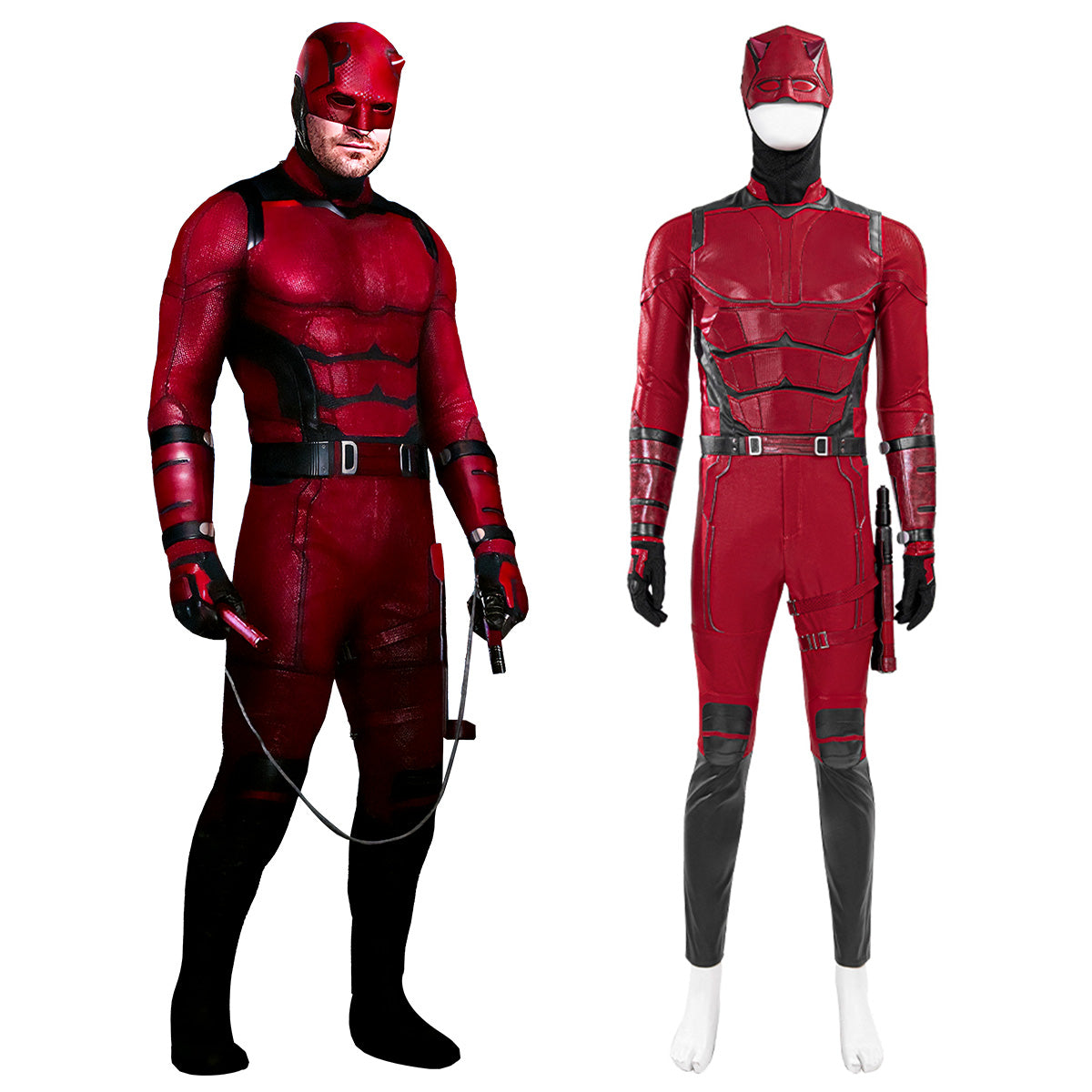 Daredevil: Born Again Daredevil Matt Murdock Premium Edition Cosplay Costume - Tophatter Daily Deals