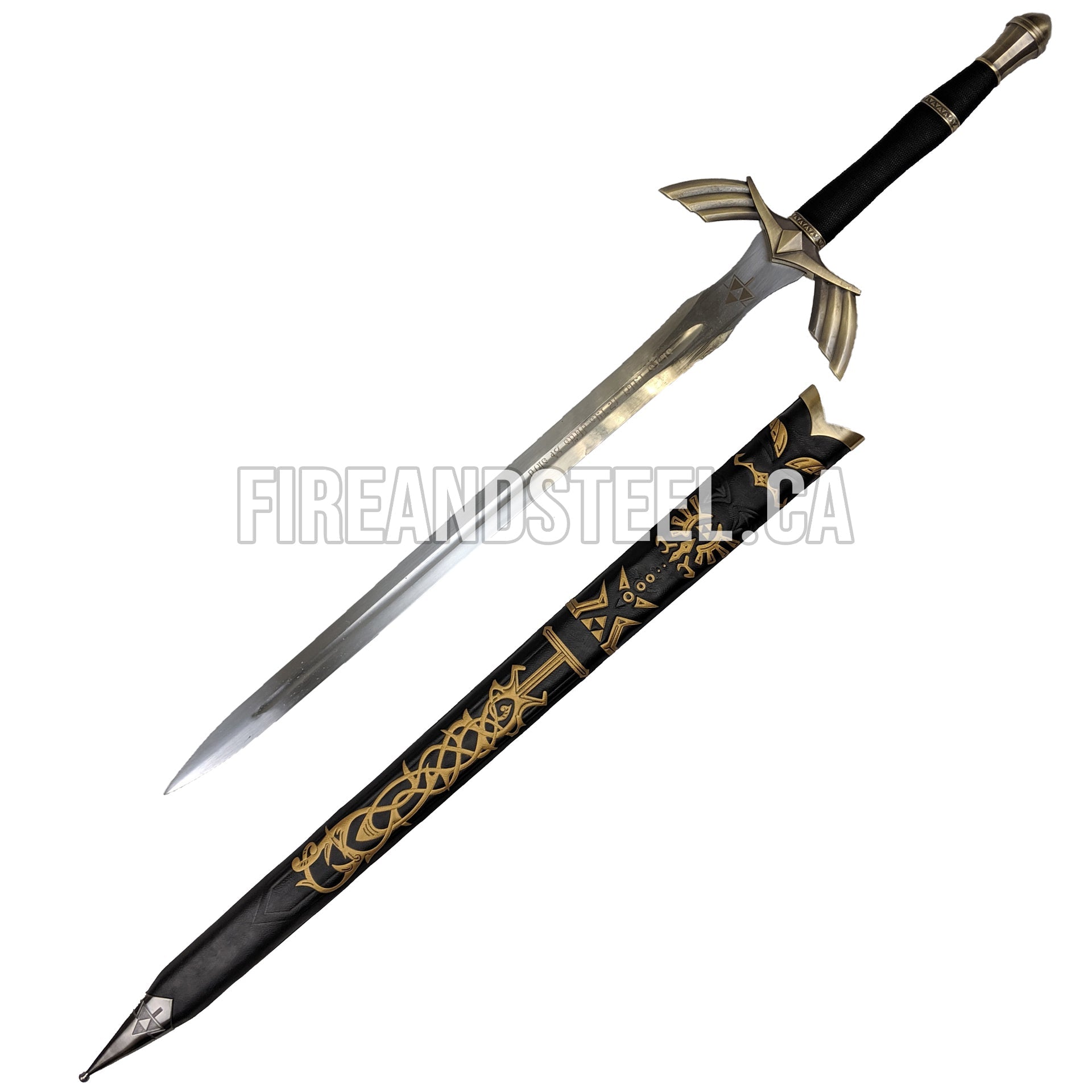 Dark Link's Master Sword (with Sheath) High End Variant Video Game Sword - Tophatter Daily Deals