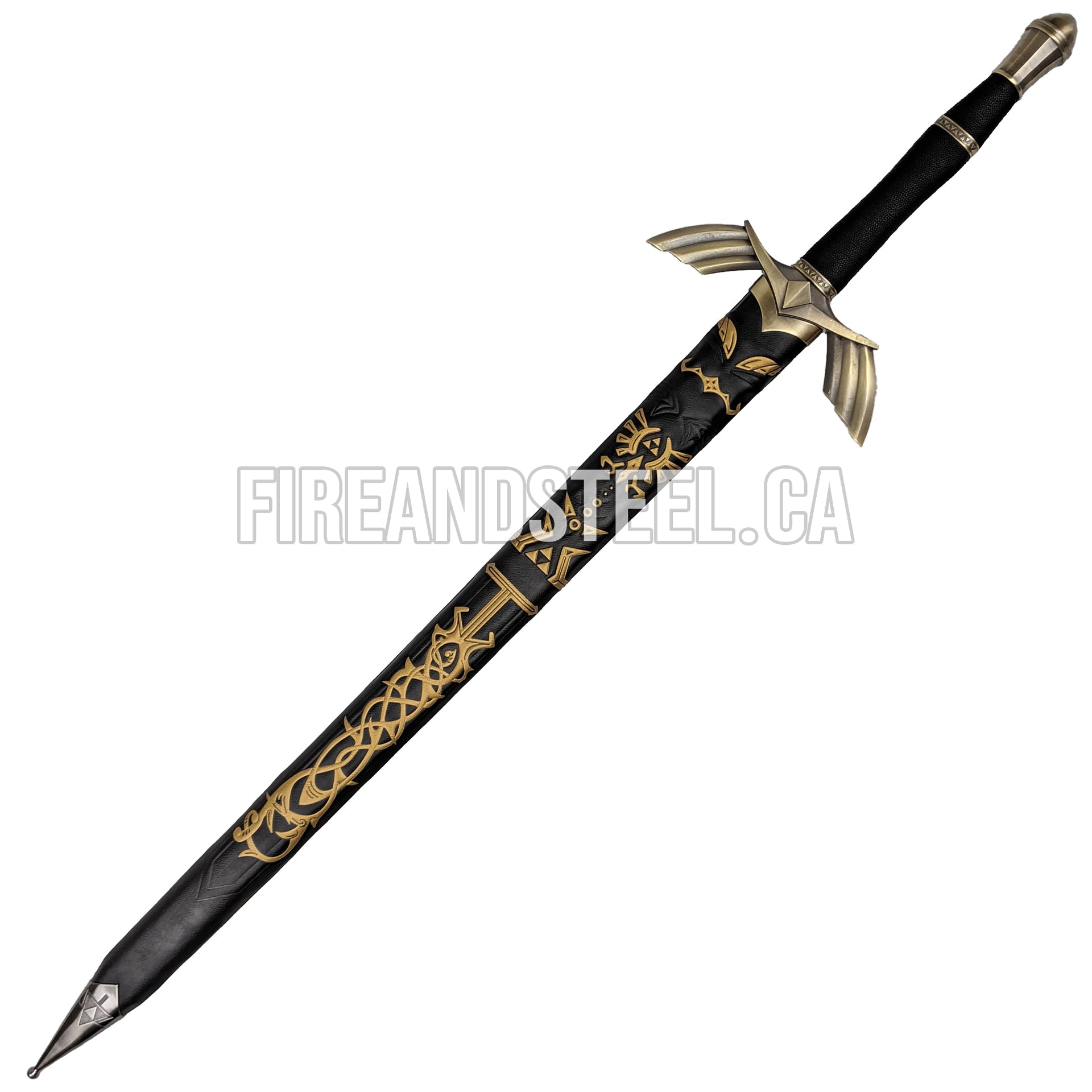 Dark Link's Master Sword (with Sheath) High End Variant Video Game Sword - Tophatter Daily Deals