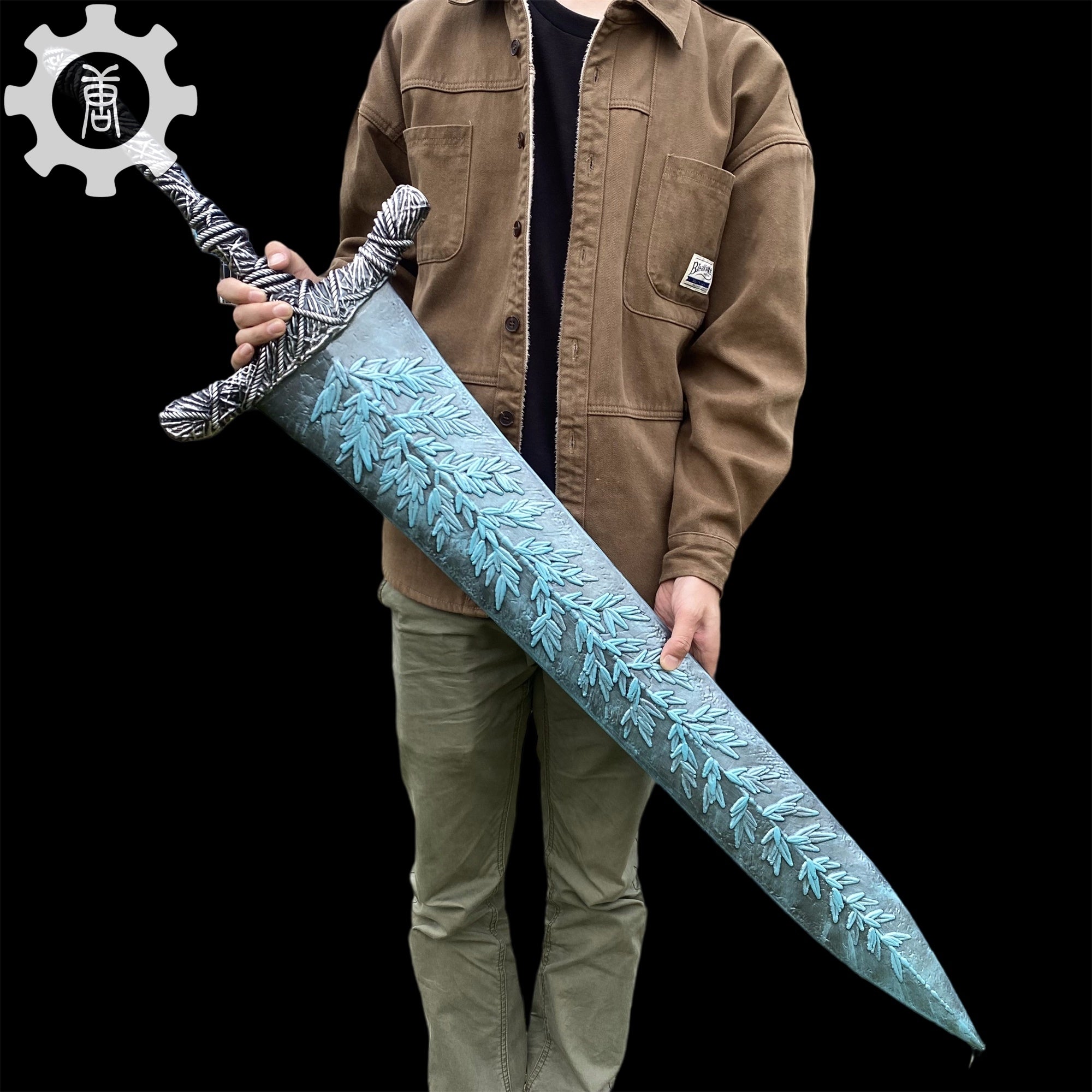 Dark Moonlight Greatsword Life-Size Resin Replica - Tophatter Daily Deals