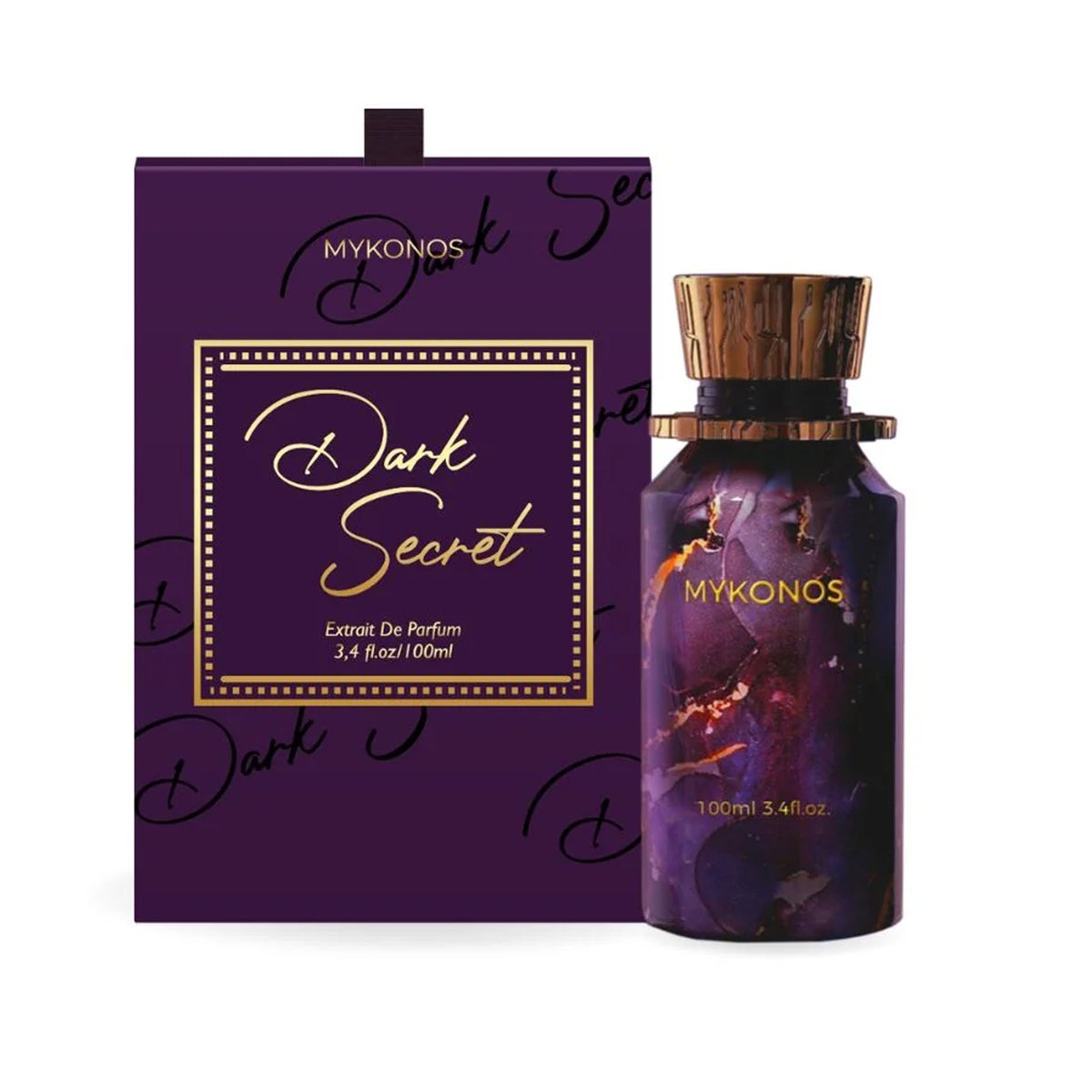 Mykonos Dark Secret Extrait De Parfum 100ml Spray - Tophatter Daily Deals