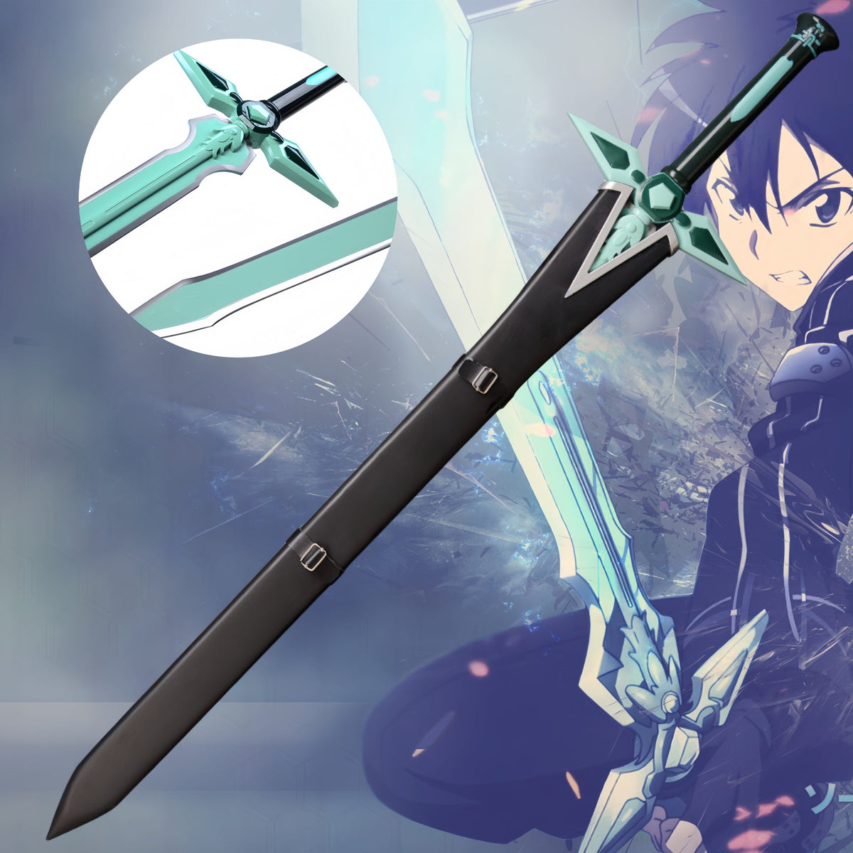 IRL Dark Repulser Sword Life-size Steel Replica USA Stock - Tophatter Daily Deals