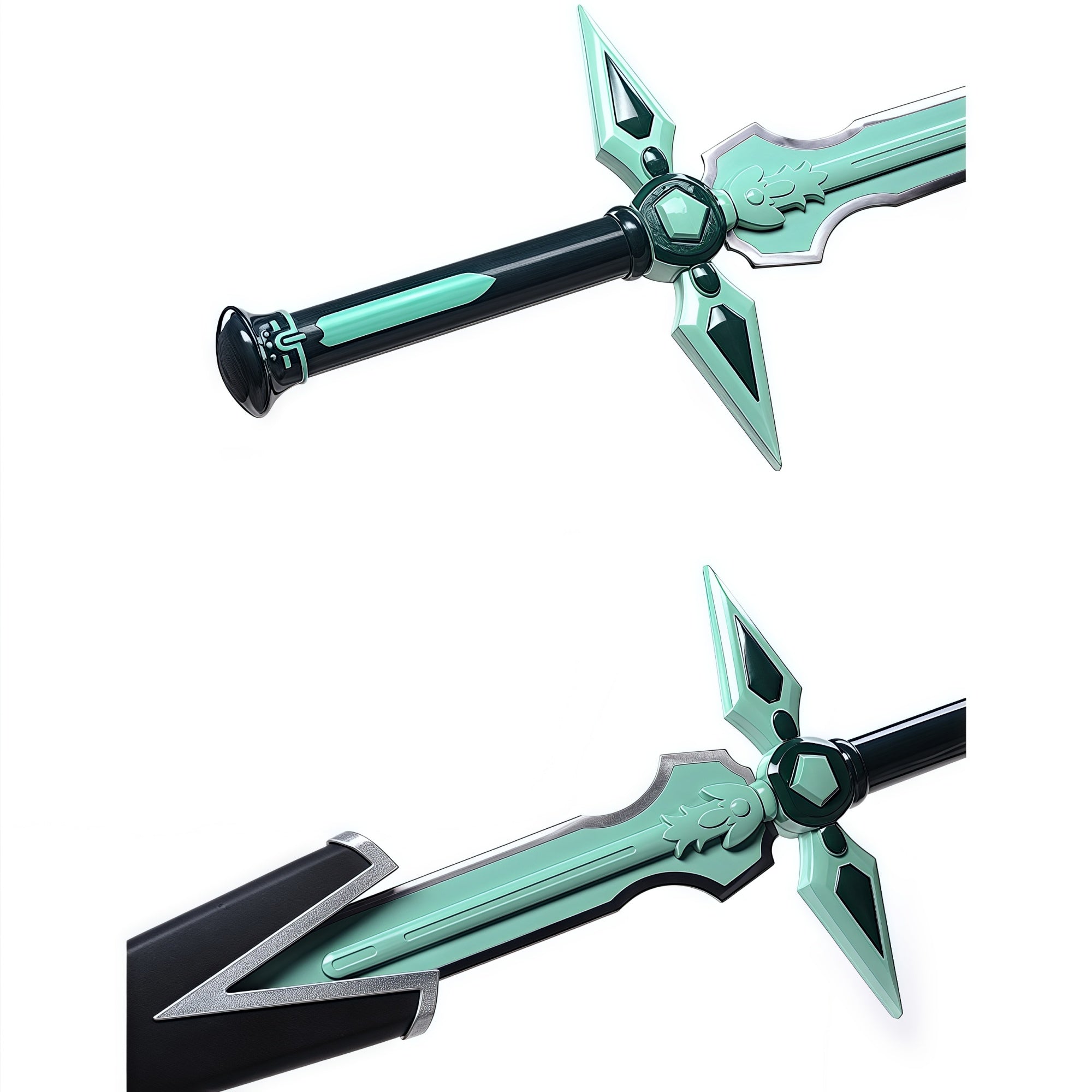 IRL Dark Repulser Sword Life-size Steel Replica USA Stock - Tophatter Daily Deals