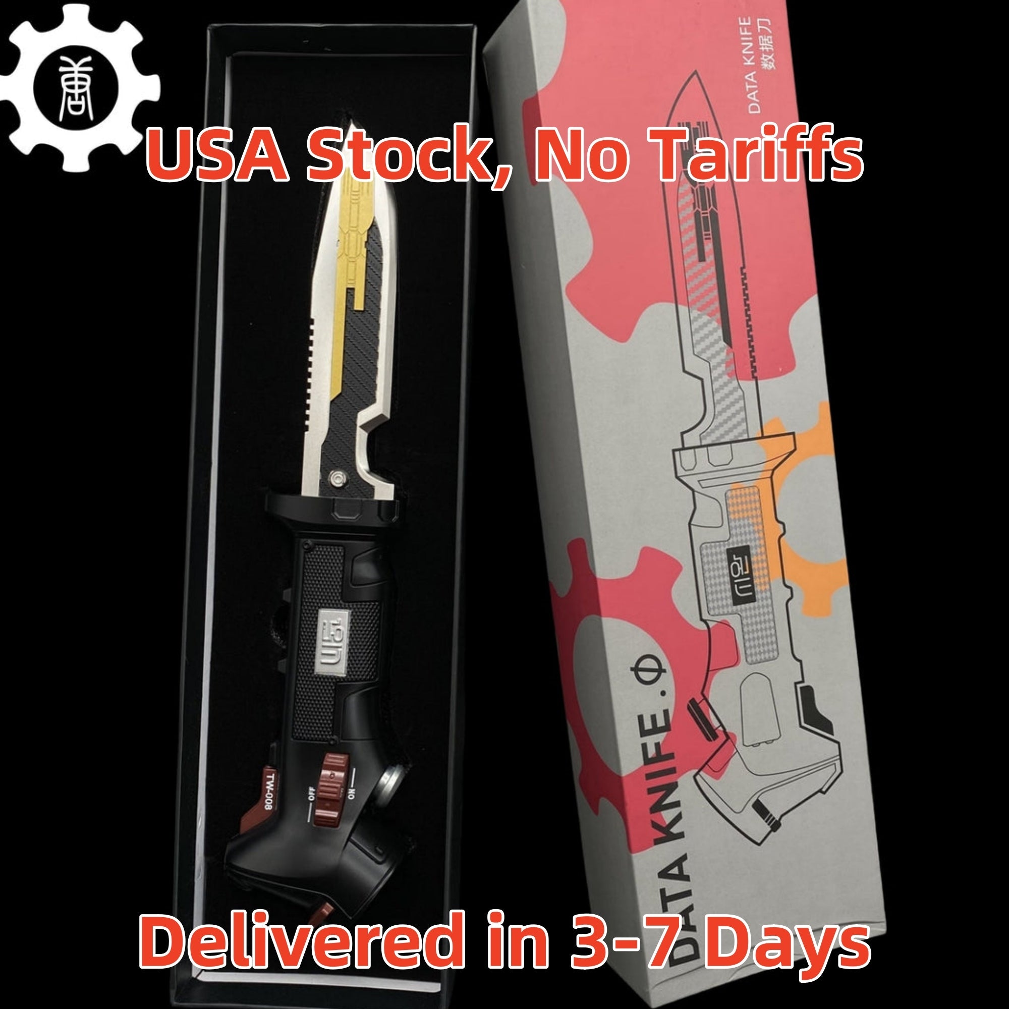 Metal Data Knife Replica Gift Box USA Only Data Knife(USA Stock) - Tophatter Daily Deals