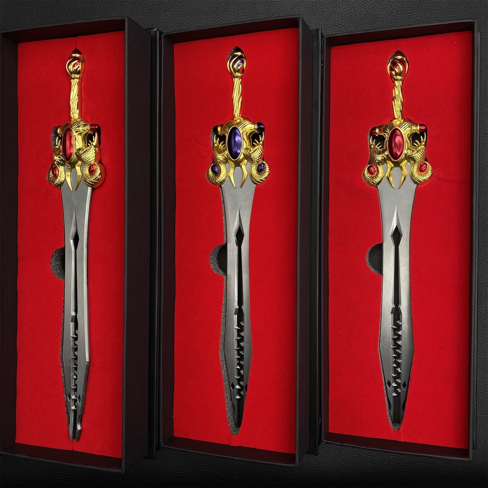 Dawnfang/Duskfang Sword Metal Replica 3 Options - Tophatter Daily Deals