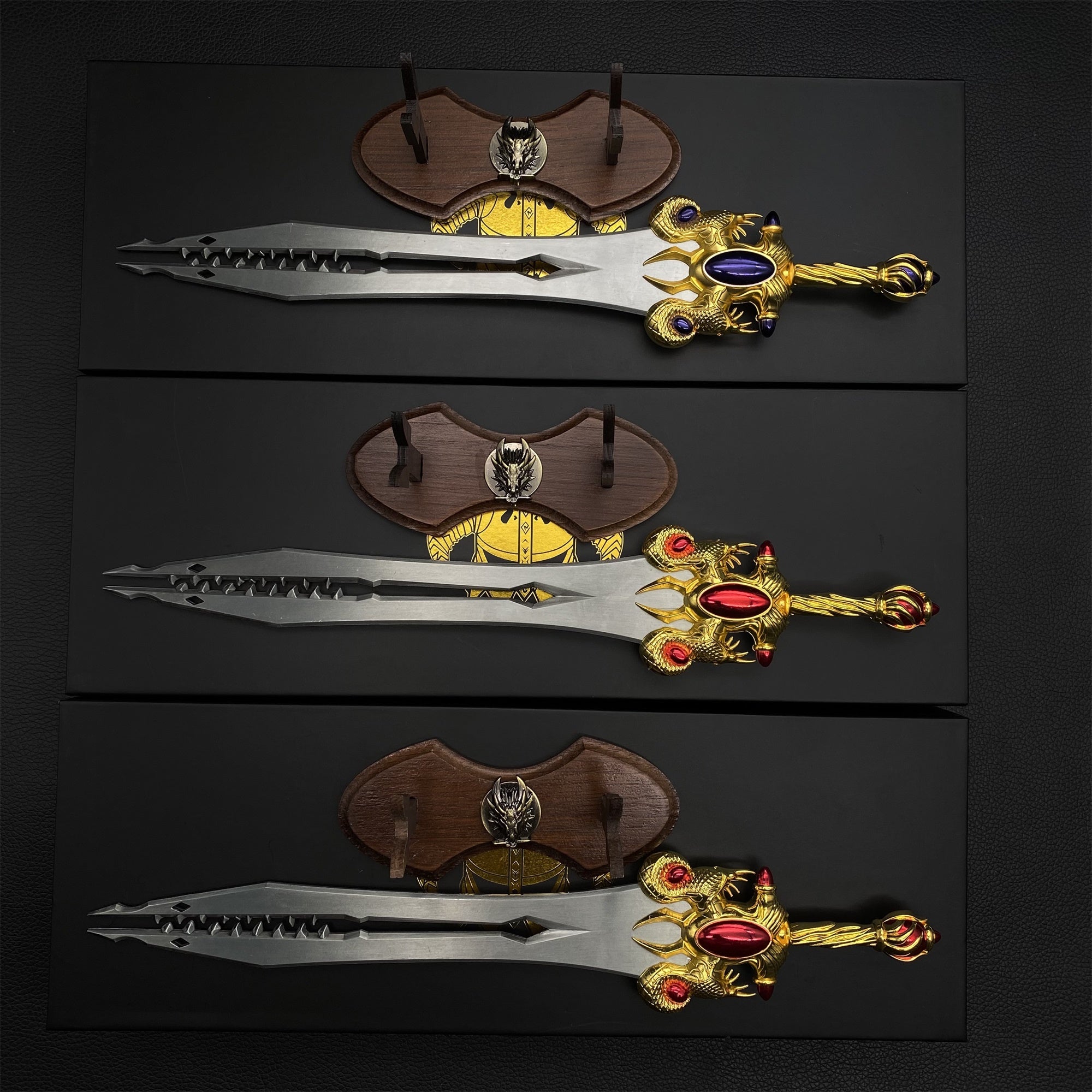 Dawnfang/Duskfang Sword Metal Replica 3 Options - Tophatter Daily Deals