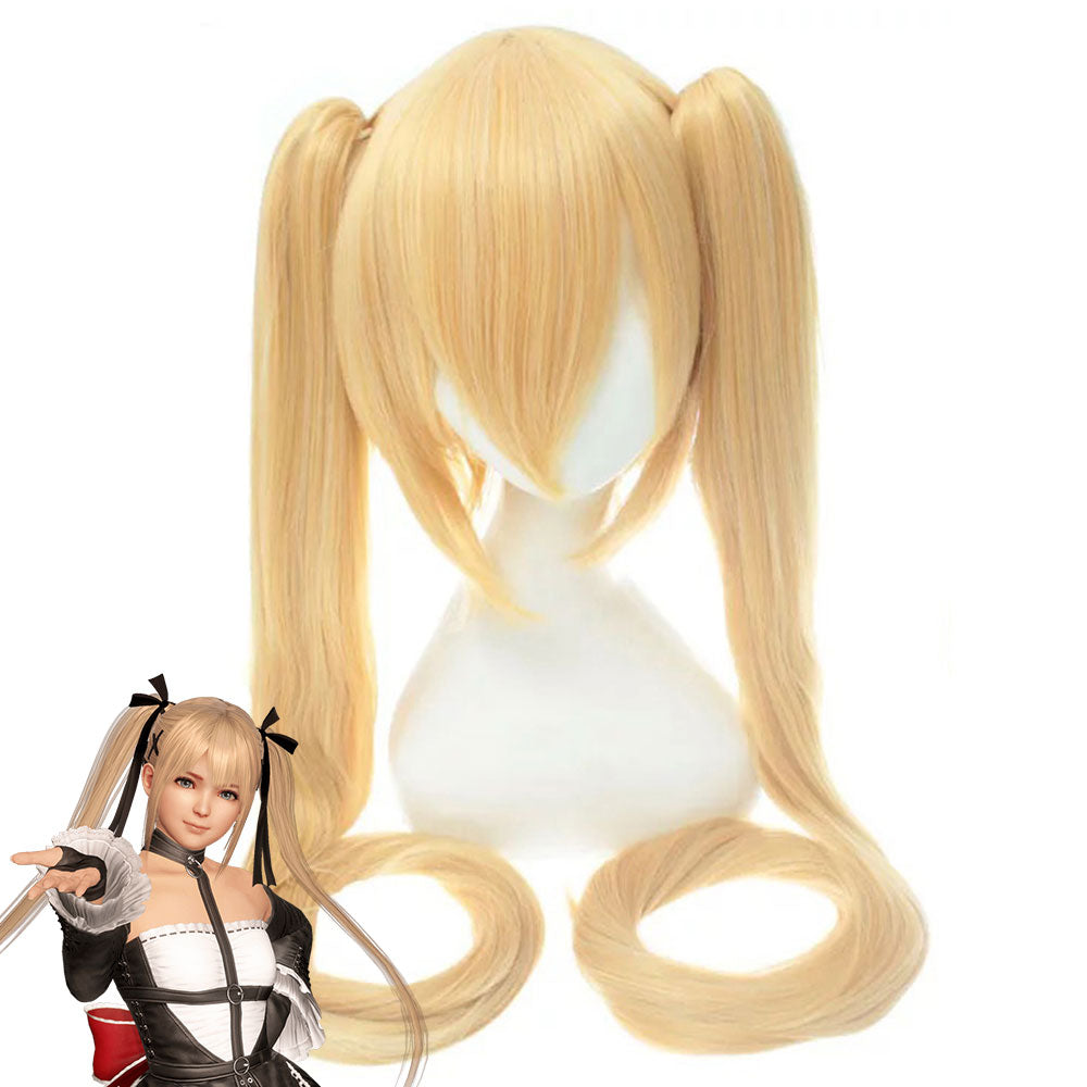 Dead or Alive 6 Marie Rose Golden Cosplay Wig Wig - Tophatter Daily Deals