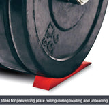Deadlift Jack Alternative -Dead Wedge The Deadlift Jack Alternative for Your Gym Bag - Raises loaded barbell & plates for effortless Exercise & Fitness - Tophatter Daily Deals