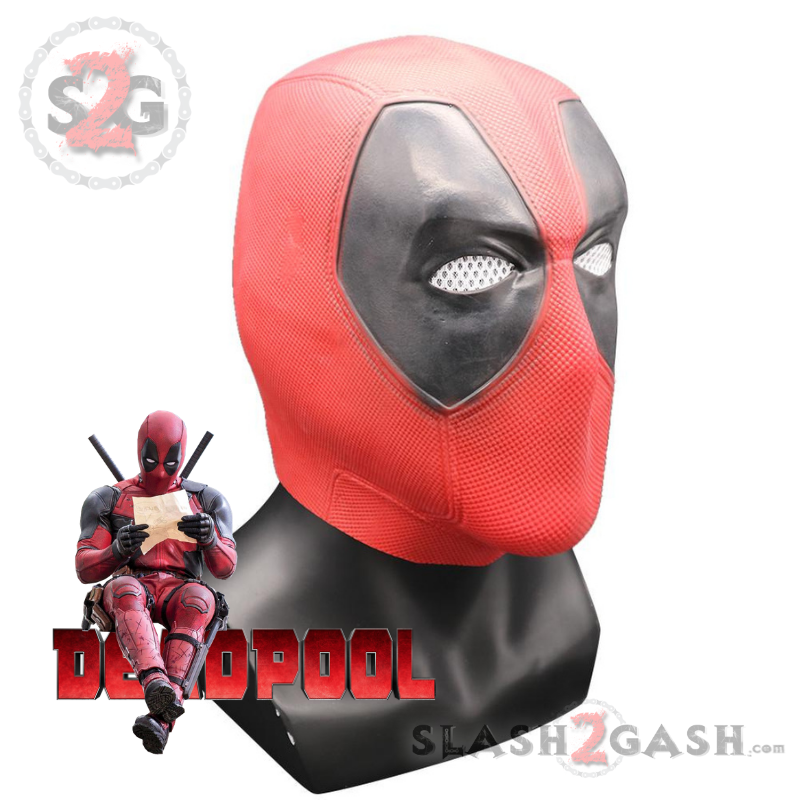 Deadpool Latex Mask Halloween Costume X-men Cosplay Marvel Dressup Face Mask - Tophatter Daily Deals