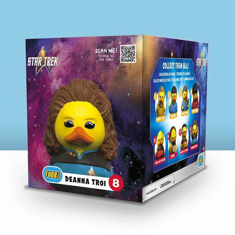 Star Trek - Deanna Troi TUBBZ (Boxed Edition) TUBBZ Collectible Duck - Tophatter Daily Deals