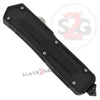 Swift OTF Double Action Automatic Knife Black 2 Tone Single Edge Blade Knife-OTF - Tophatter Daily Deals