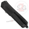 Swift OTF Double Action Automatic Knife Black 2 Tone Single Edge Blade Knife-OTF - Tophatter Daily Deals