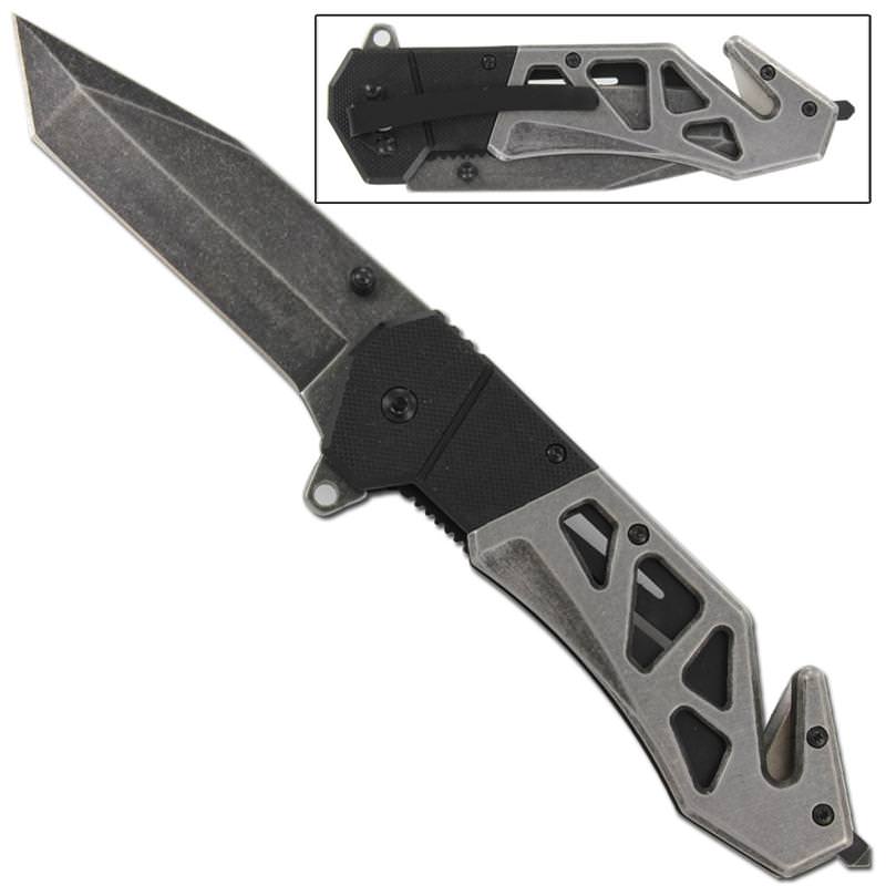 Death Siege Spring Assist Knife - TOPHATTER'S ARMORY DEALS Collectible Weapons - Tophatter Daily Deals