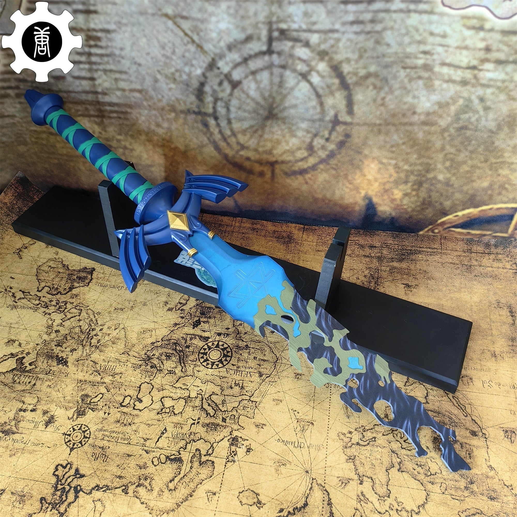 Decayed Master Sword Hilt Tear Of Kingdom Link Prop 62CM/24