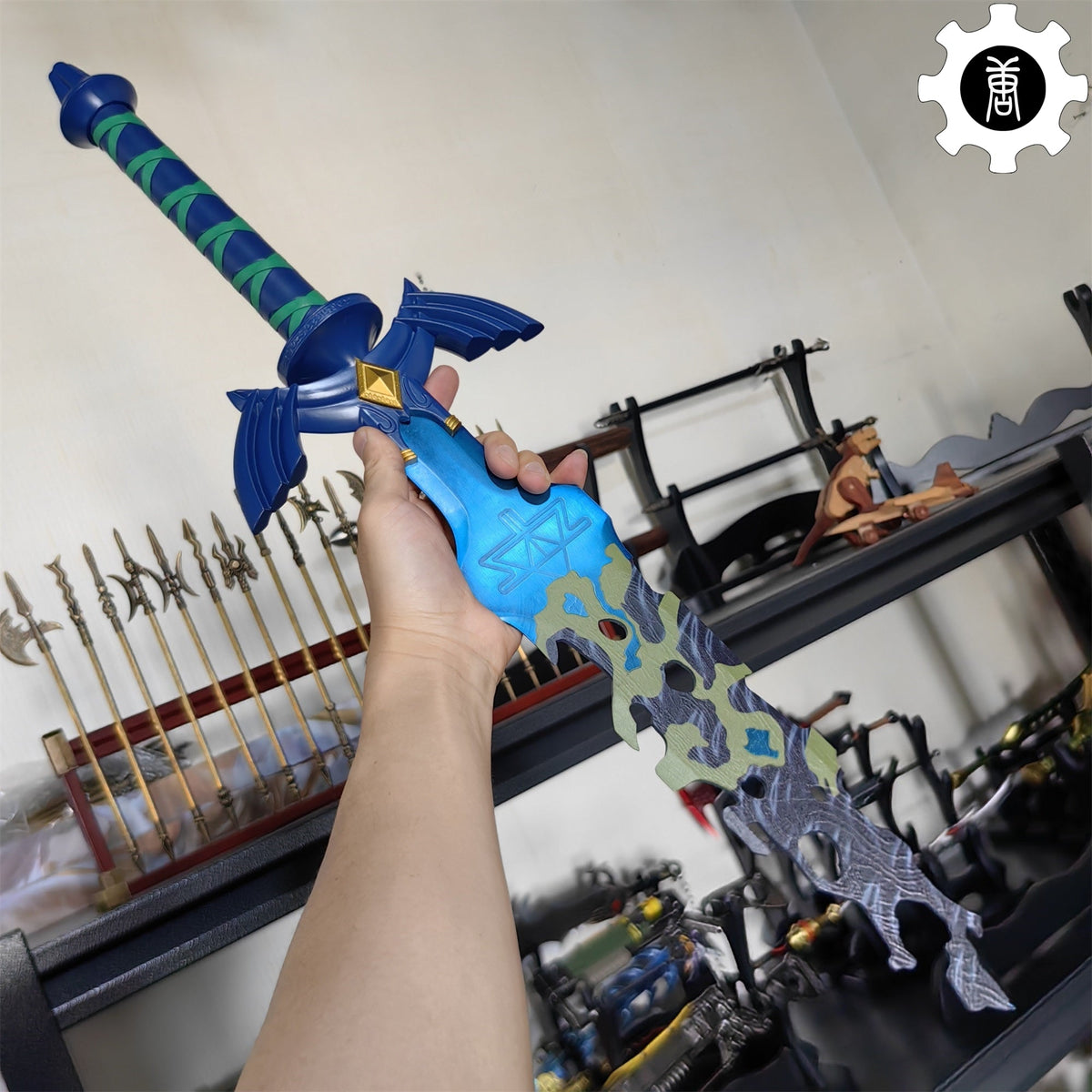 Decayed Master Sword Hilt Tear Of Kingdom Link Prop 62CM/24" - Tophatter Daily Deals