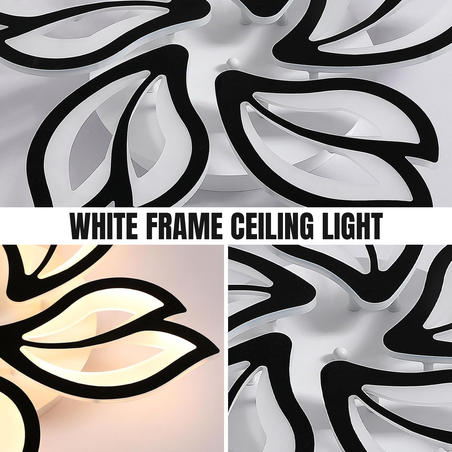 Chandelier Ceiling Light – Modern Crystal Hanging Pendant Lamp for Living Room or Bedroom Electronic - Tophatter Daily Deals