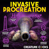 Deep Invader Tentacle Ovipositor (Colored) – Textured Silicone Dildo with Eggs 9 inch > Dildos > Fantasy - Tophatter Daily Deals