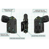 TASER Pulse Holster Outside-the-Waistband (OWB) Holster - Tophatter Daily Deals