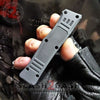 Delta Force OTF Knife Small 7" Grey Commando - Black D2 Tanto Knife-OTF - Tophatter Daily Deals