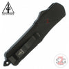 Delta Force OTF Recon D/A Black Tactical Automatic Knife - Tanto Serrated Knife-OTF - Tophatter Daily Deals