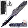 Delta Force OTF Recon D/A Real Tree Camo Automatic Knife - Single Edge Plain Plain Edge Knife-OTF - Tophatter Daily Deals