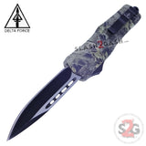 Delta Force OTF Recon D/A Real Tree Camo Automatic Knife - Single Edge Plain Knife-OTF - Tophatter Daily Deals
