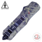 Delta Force OTF Recon D/A Camo Automatic Knife - Single Edge Serrated Knife-OTF - Tophatter Daily Deals