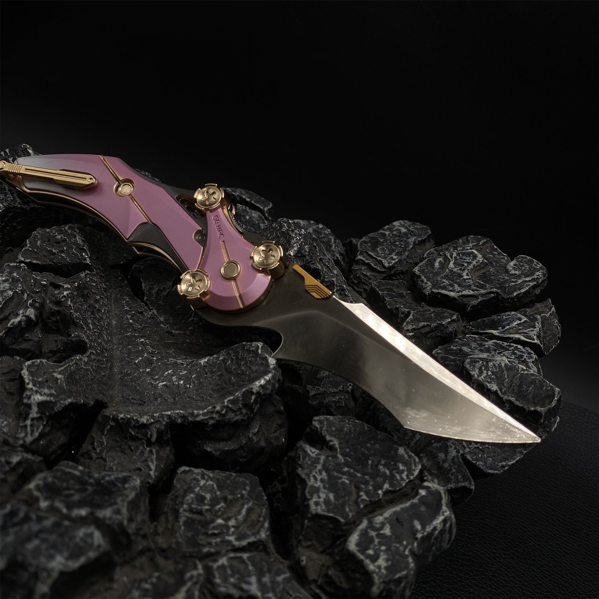 Delta Blade Of Mercy Folding Knife Blunt Blade Metal Replica - Tophatter Daily Deals