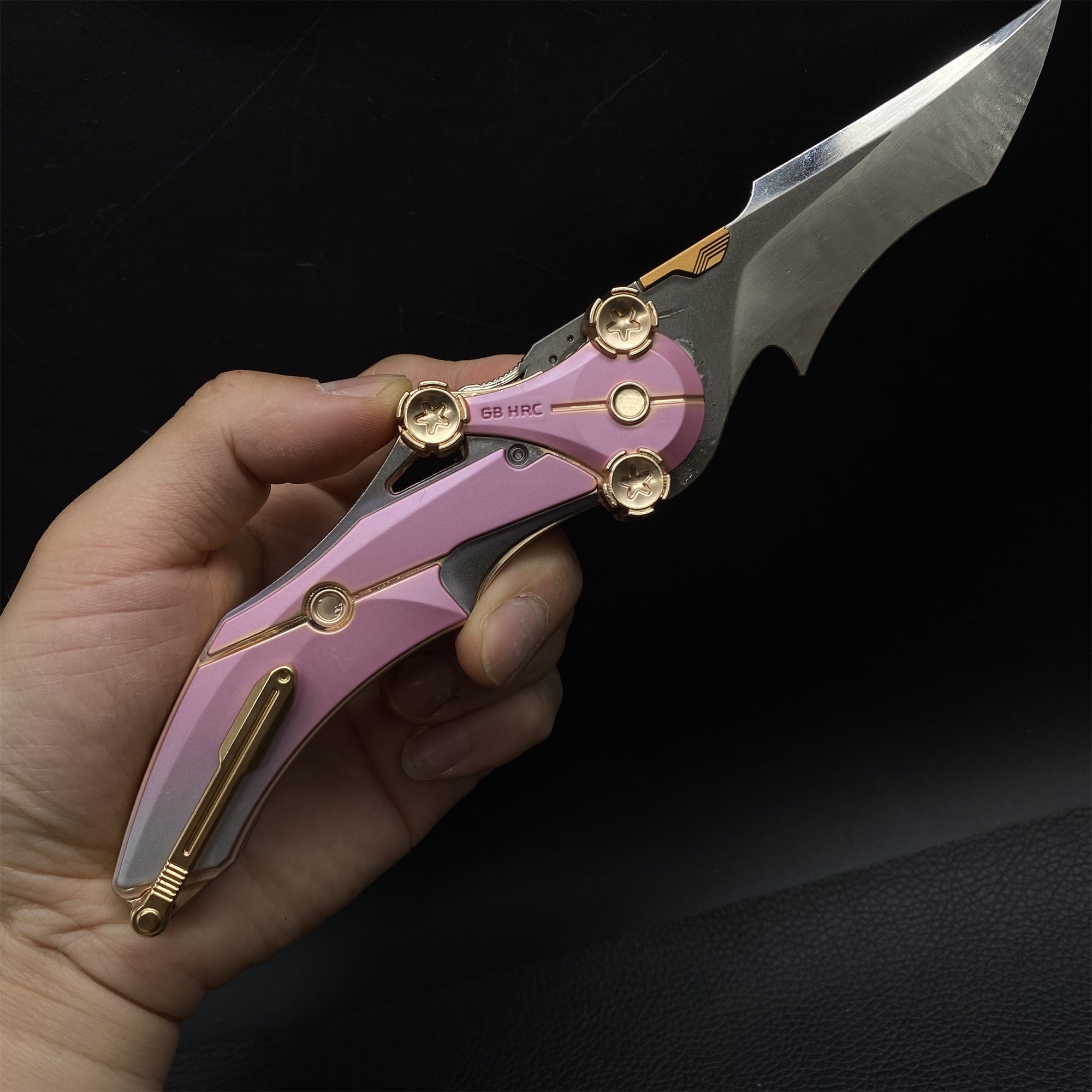 Delta Blade Of Mercy Folding Knife Blunt Blade Metal Replica - Tophatter Daily Deals