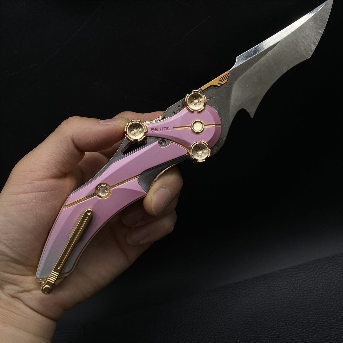 Delta Blade Of Mercy Folding Knife Blunt Blade Metal Replica - Tophatter Daily Deals