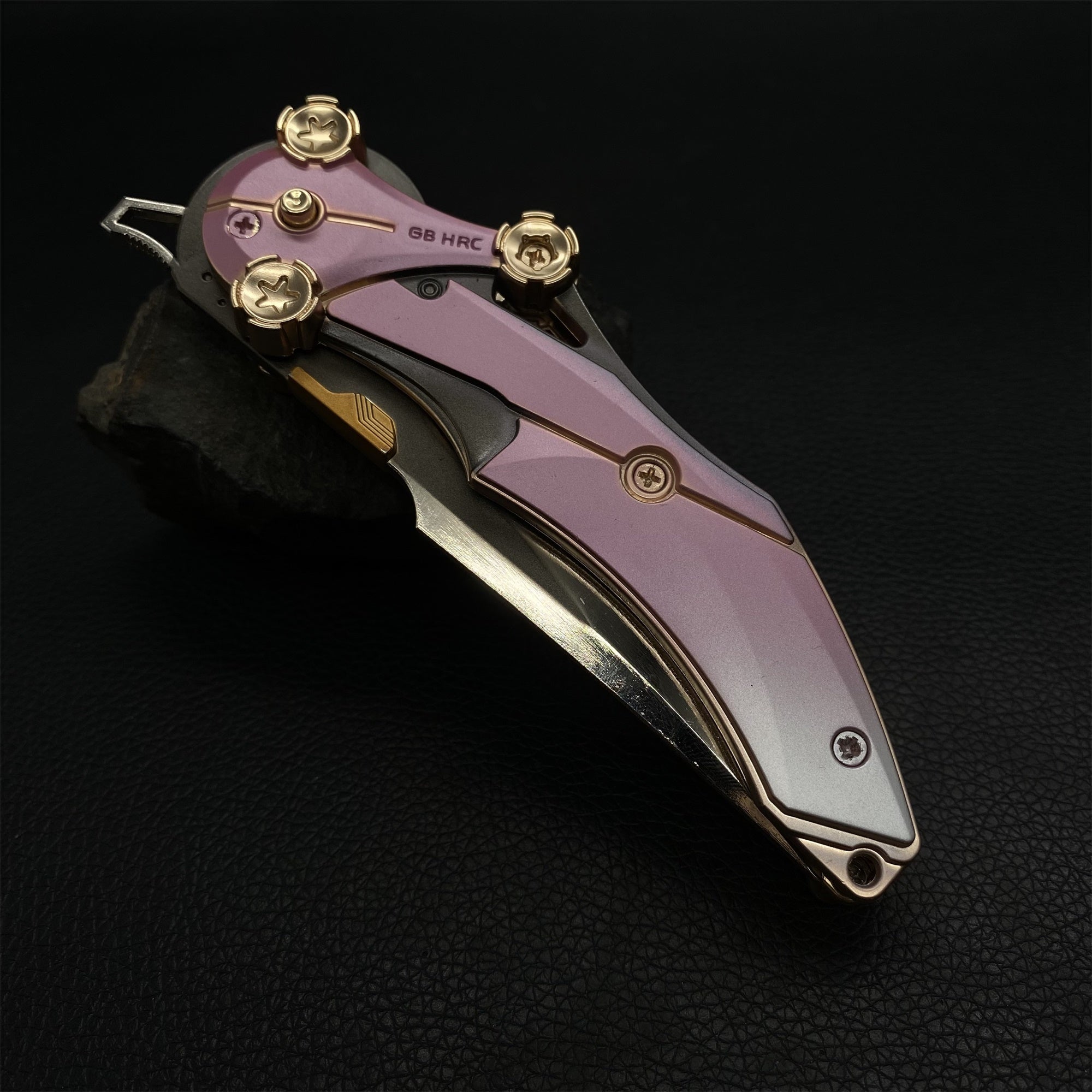 Delta Blade Of Mercy Folding Knife Blunt Blade Metal Replica - Tophatter Daily Deals