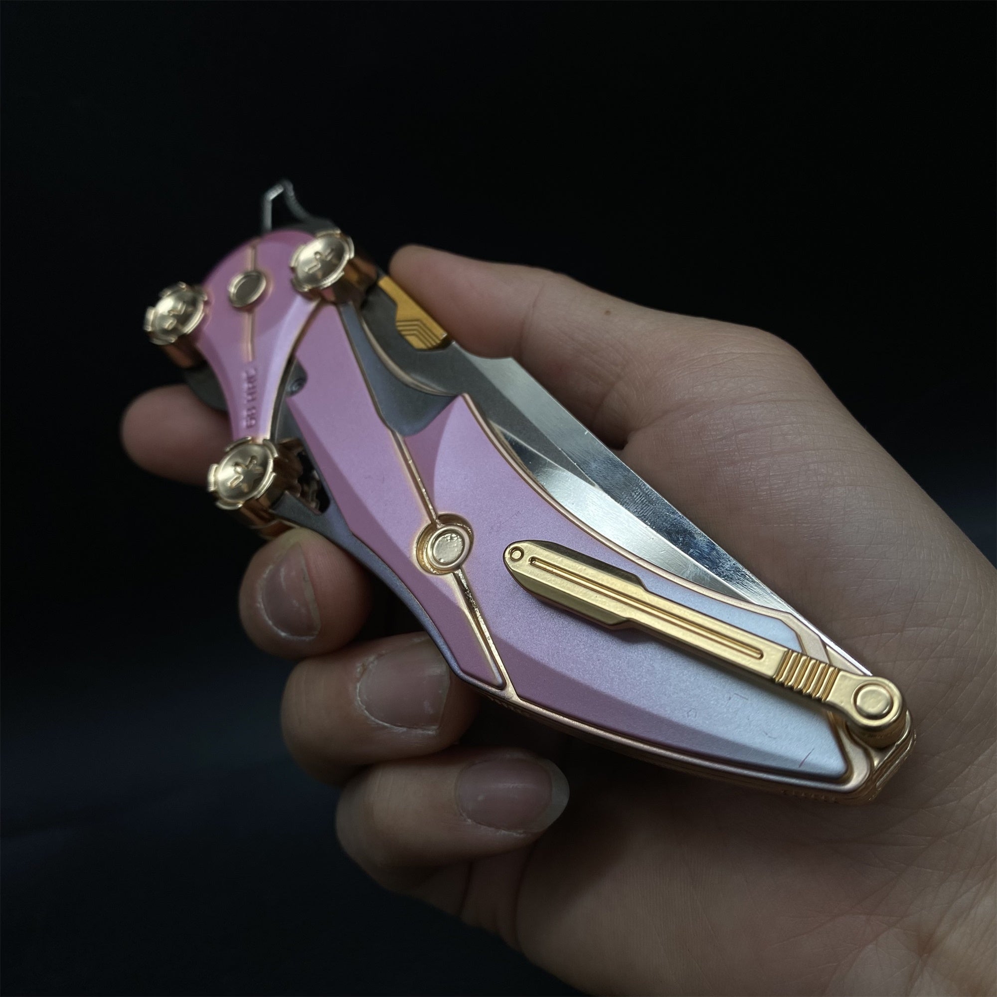 Delta Blade Of Mercy Folding Knife Blunt Blade Metal Replica - Tophatter Daily Deals