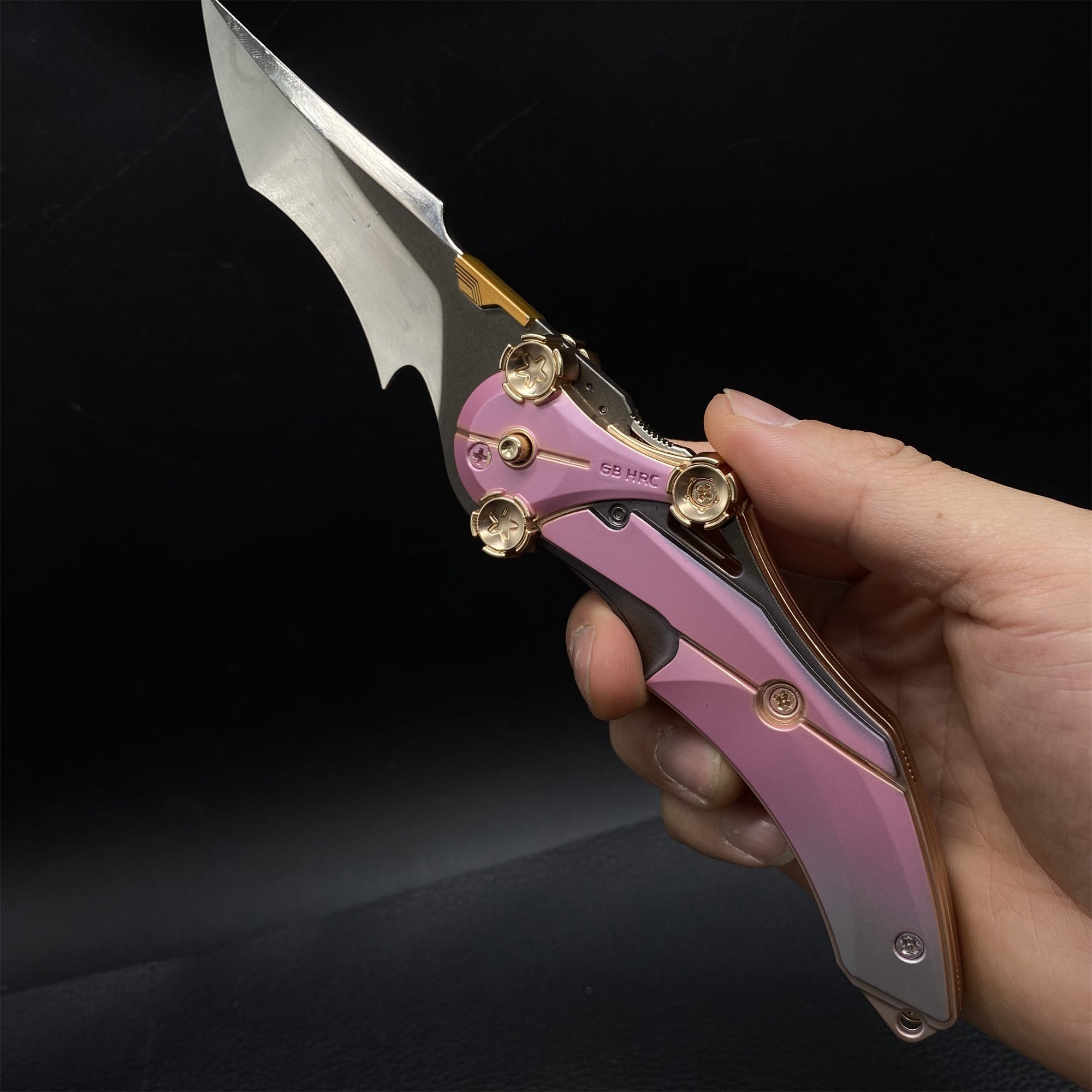 Delta Blade Of Mercy Folding Knife Blunt Blade Metal Replica Prop Only - Tophatter Daily Deals