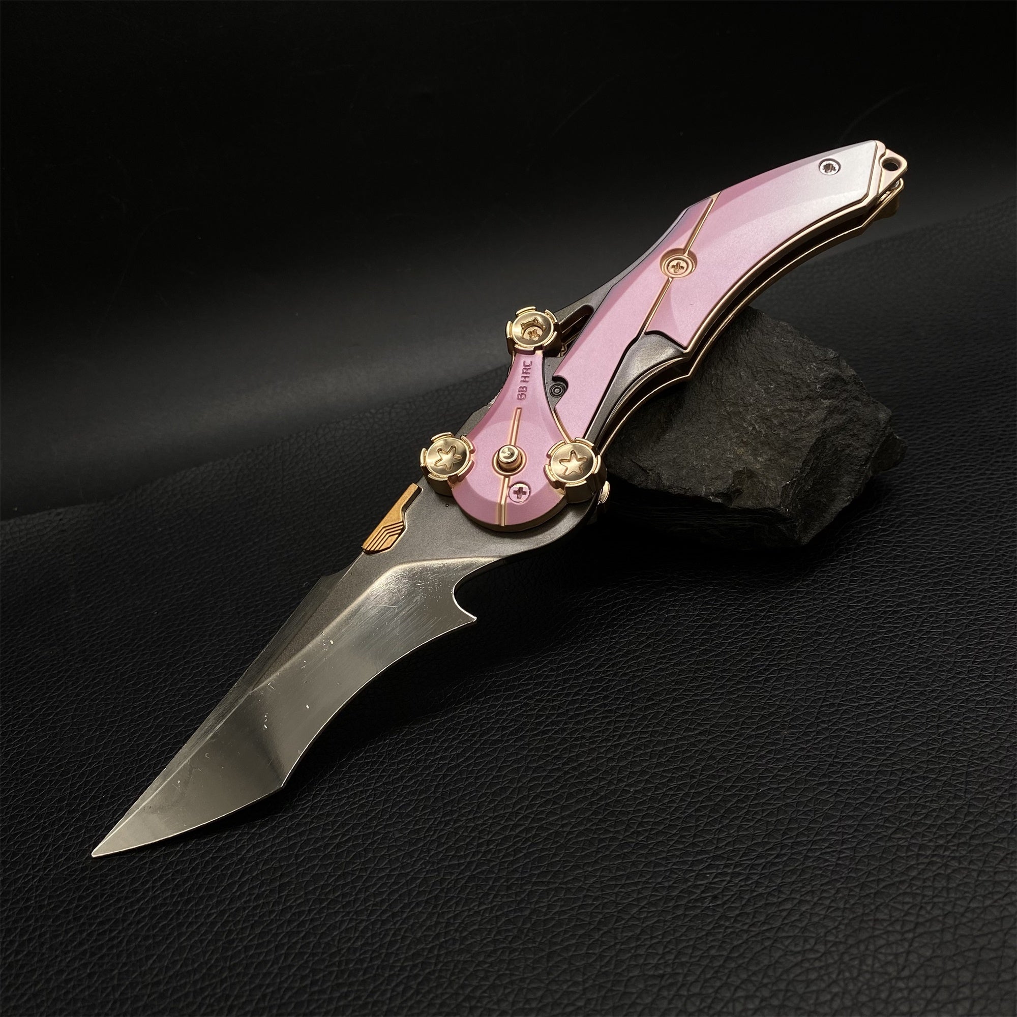 Delta Blade Of Mercy Folding Knife Blunt Blade Metal Replica - Tophatter Daily Deals