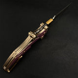 Delta Blade Of Mercy Folding Knife Blunt Blade Metal Replica - Tophatter Daily Deals